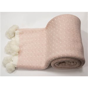 Jeté Milan Azelea par Honolulu Home Fashions en polyester