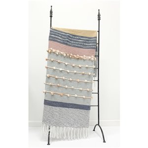 Jeté Thurles par Honolulu Home Fashions multicolor