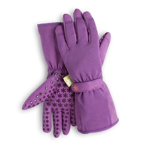 Dig It High 5 Women's Small/Medium Purple Poly/Cotton Garden Gloves