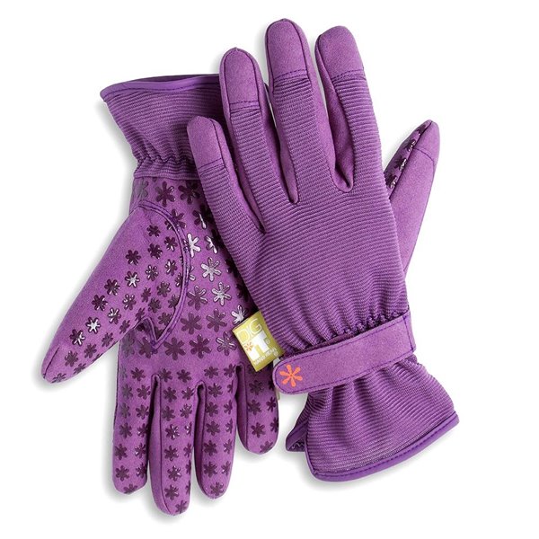 Dig It Handwear Women's Small/Medium Purple Poly/Cotton Garden Gloves