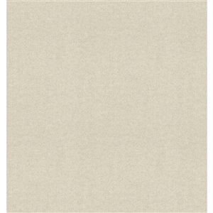 Advantage Deluxe 56.4-sq. ft. Cream Vinyl Abstract Unpasted Wallpaper