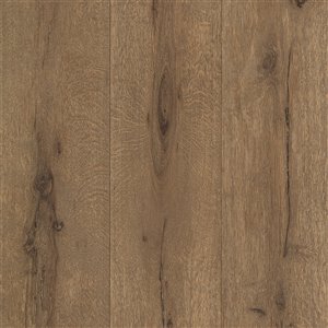 Papier peint sans colle non-tissé à motif de bois Deluxe par Advantage, 56,4 pi², marron