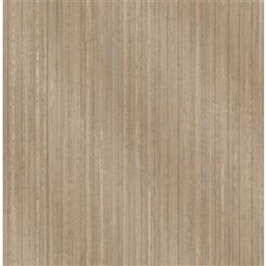 Fine Decor Medley 56.4-sq. ft. Brass Non-Woven Stripes Unpasted Wallpaper