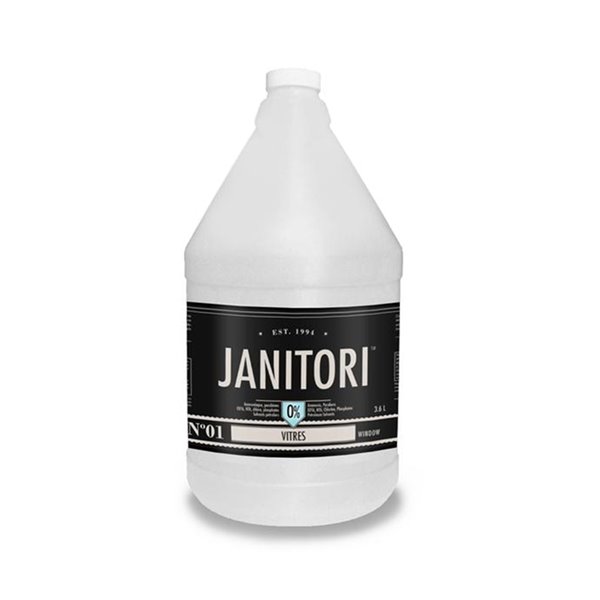 Nettoyant pour le verre JANITORI 121,73 oz liq