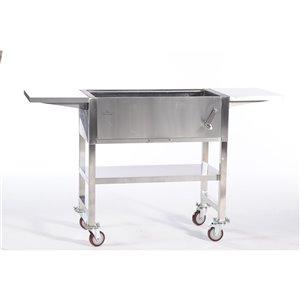 IG Charcoal BBQ 22-in Grey Charcoal Grill