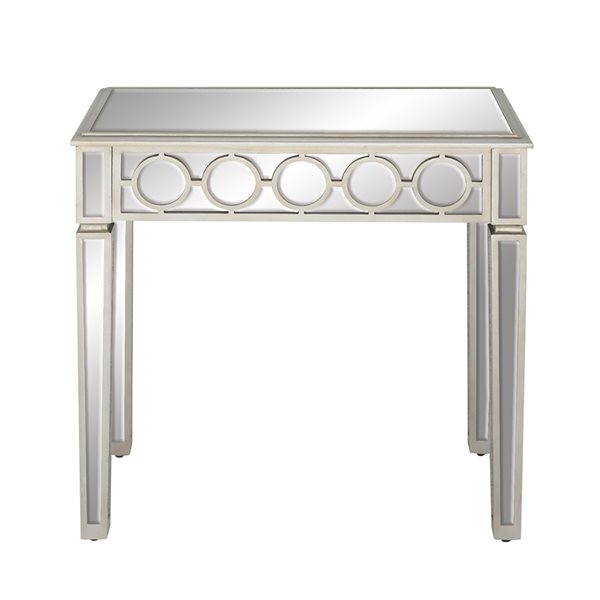 Grayson Lane Set of 2 31 In. x 31 In. Glam Console Table Gre