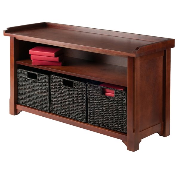 winsome wood storage bench