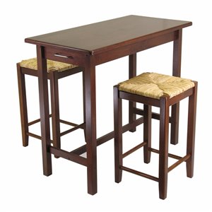 Winsome Wood Brown  WoodTop with Wood Base  Kitchen Islands ( 19.69-in X 39.37-in X 33.27-in )