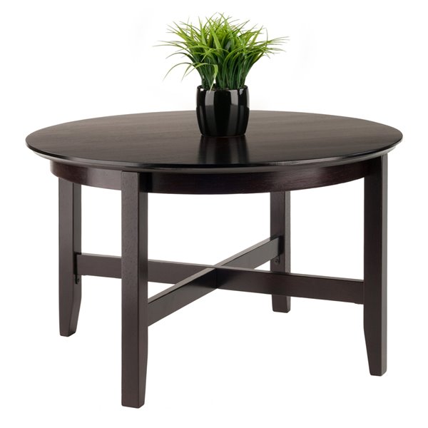WINSOME WOOD Winsome Toby Espresso Wood Coffee Table 92143 RONA