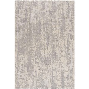 Rug Branch Contemporary Scandinavian  Grey Beige Indoor Area Rug - 4x6