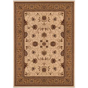 Rug Branch Majestic 3-ft x 5-ft Cream and Beige Rectangular Indoor