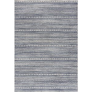Rug Branch Havana 2-ft x 15-ft Navy Rectangular Indoor Abstract
