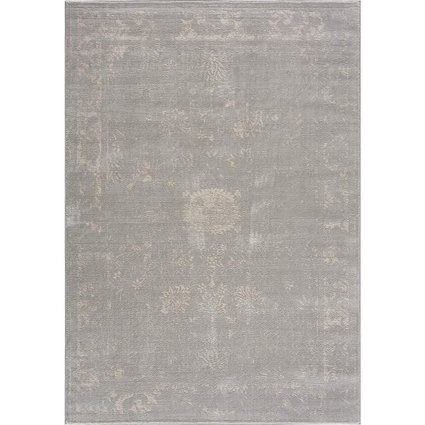 Rug Branch Transitional Modern  Grey Beige Indoor Area Rug - 8x10