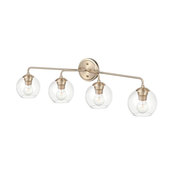 Millennium Lighting 4-Light Gold Modern/Contemporary Vanity Light