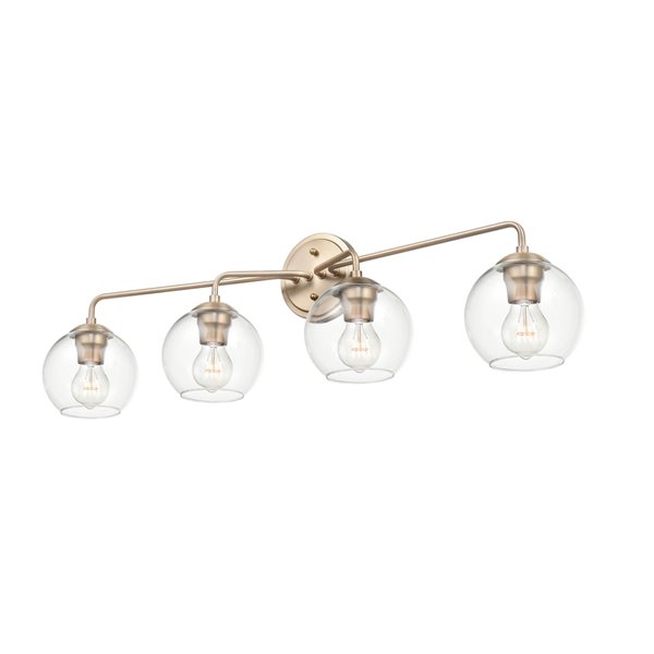 Millennium Lighting 4-Light Gold Modern/Contemporary Vanity Light