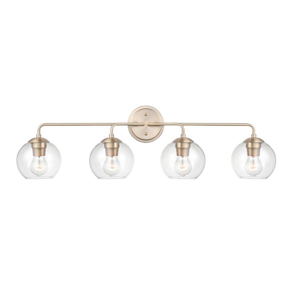 Millennium Lighting 4-Light Gold Modern/Contemporary Vanity Light