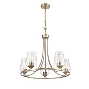 Millennium Lighting Ashford 5-Light Gold Modern/Contemporary Chandelier