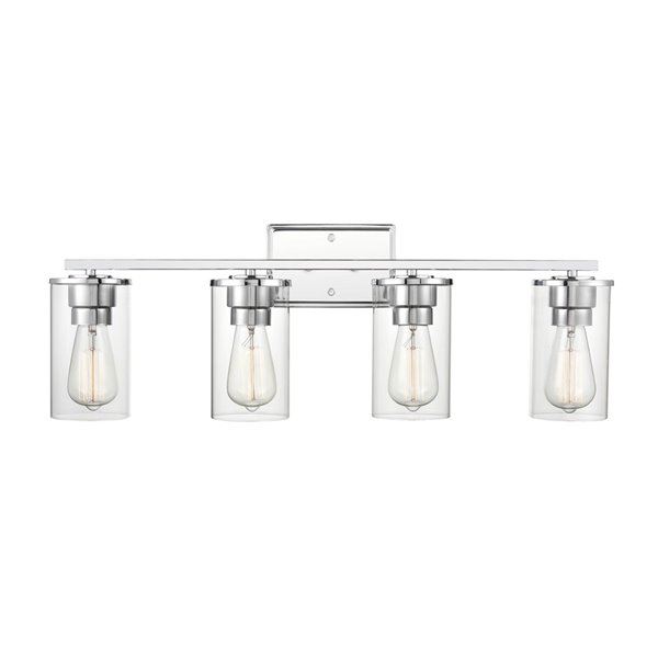 Millennium Lighting Verlana 4-Light Chrome Modern/Contemporary Vanity Light