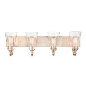 Millennium Lighting Natalie 4-Light Gold Modern/Contemporary Vanity Light