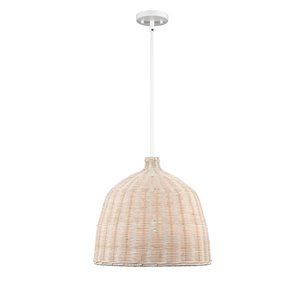 Millennium Lighting Elise White Modern/Contemporary Bowl Incandescent (Larger than 22-in) Pendant Light