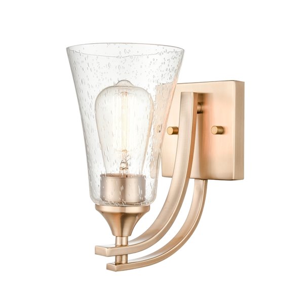 Millennium Lighting Natalie 1-Light Gold Modern/Contemporary Vanity Light