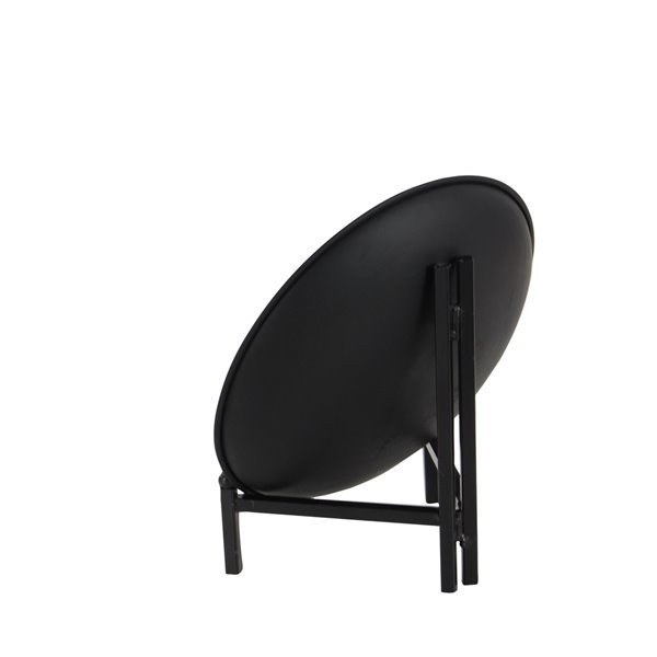 Grayson Lane Green Glass Decorative Plate Stand