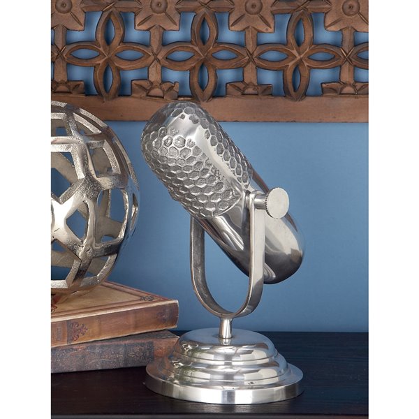 Grayson Lane Aluminum Microphone Sculpture