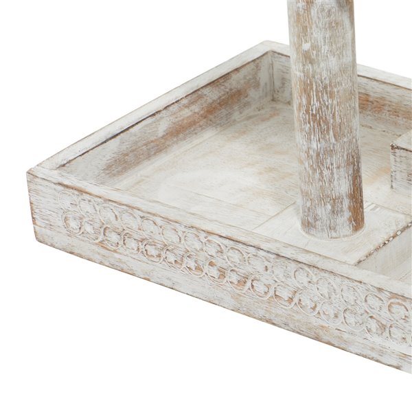 Grayson Lane White Jewelry Holder