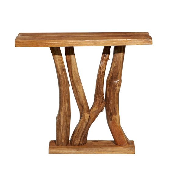 Grayson Lane Modern Brown Console Table