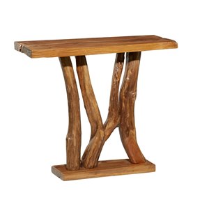 Grayson Lane Modern Brown Console Table