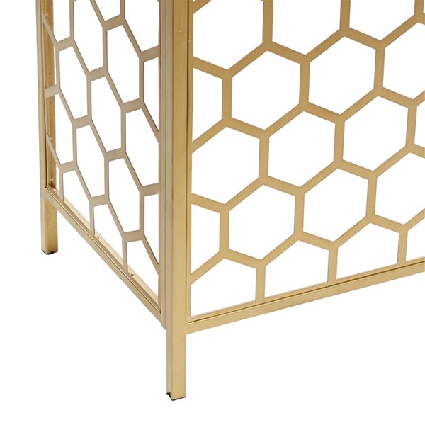 Grayson Lane Gold Glam Console Table