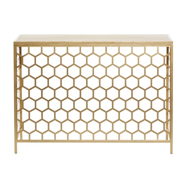 Grayson Lane Gold Glam Console Table