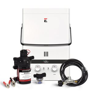 Eccotemp EL7-PS 1.85-GPM 52,500-BTU Outdoor Liquid Propane Tankless Water Heater