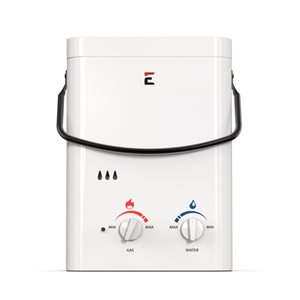 Chauffe-eau électrique d'extérieur Eccotemp sans réservoir propane 1,5 gal/min 37 500 BTU