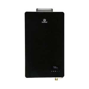 Chauffe-eau électrique sans réservoir d'intérieur au gaz naturel El22i-NGV par Eccotemp, 6,8 gal/min, 150 000 BTU