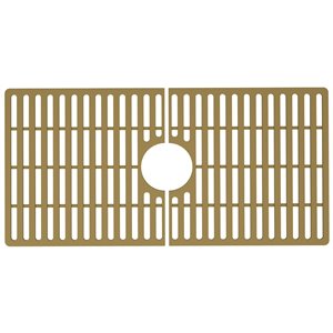 Grille protectrice en silicone or mat de VIGO pour évier de cuisine de 33 po, 15 po x 29 po