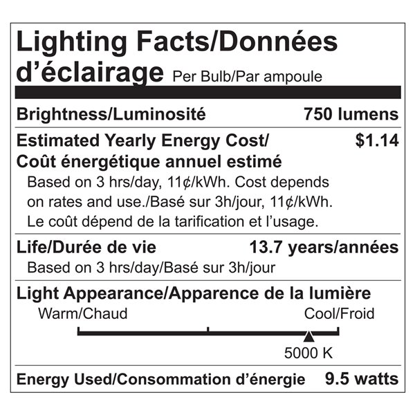 Luminus 60-Watt A19 EQ Daylight Dimmable LED Light Bulb (6-Pack)