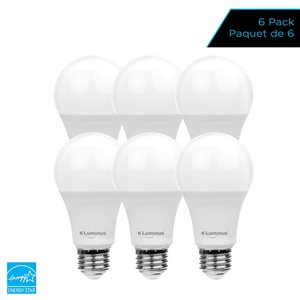 Luminus 60-Watt A19 EQ Daylight Dimmable LED Light Bulb (6-Pack)