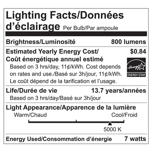 Luminus 60-Watt EQ A19 - Daylight - Dimmable LED Light Bulb (6-Pack)