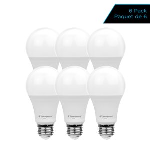 Luminus 100-Watt EQ A19 Daylight LED Light Bulb (6-Pack)