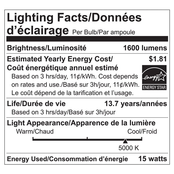 Luminus 100-Watt EQ A21 Daylight Dimmable LED Light Bulb (6-Pack)