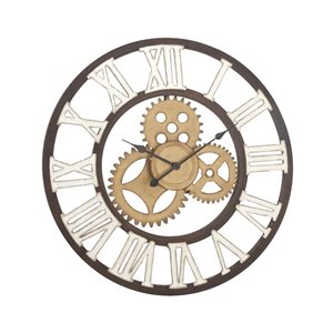 Grayson Lane Analog Round Wall Standard Clock - 30-in x 30-in