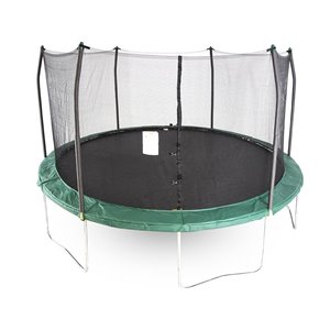 Skywalker Trampolines 15-ft Round Green Backyard Trampoline - Enclosure Included