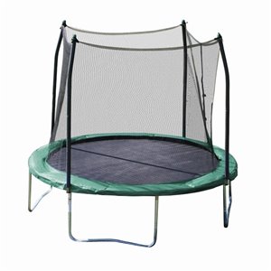 Skywalker Trampolines 10-ft Round Green Backyard Trampoline - Enclosure Included