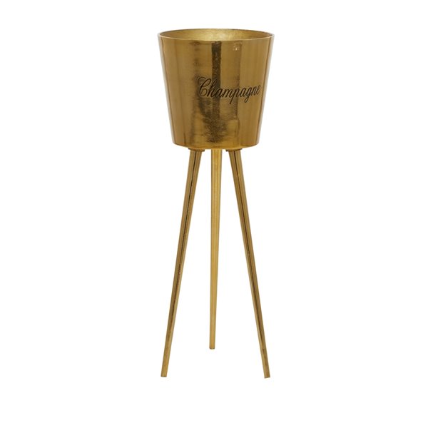 Champagne bucket with store stand