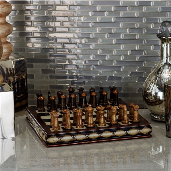 Grayson Lane 3-in x 10-in Chess Board Game