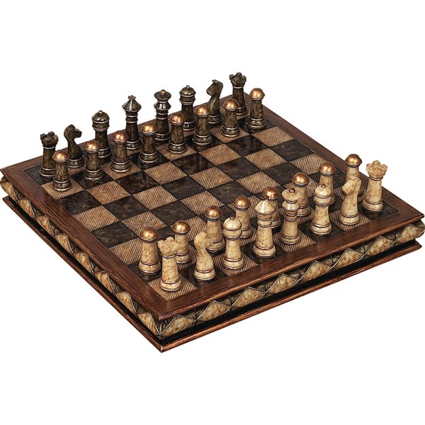 Grayson Lane 3-in x 10-in Chess Board Game