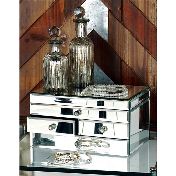 Grayson Lane Silver Jewelry Box