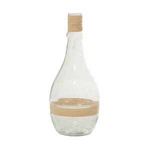 Grayson Lane Coastal Clear Glass Vase