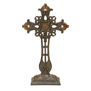 Grayson Lane Copper Iron Decorative Cross